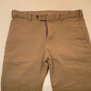 Khaki Uniqlo Chino Pants 30x30